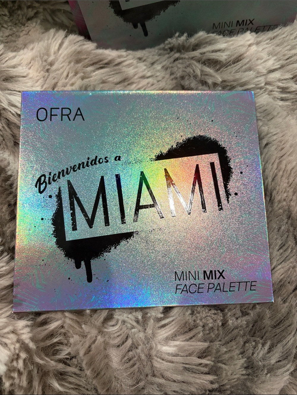 OFRA Bienvenidos a Miami Mini Mix Face Palette - Iridescent Holographic